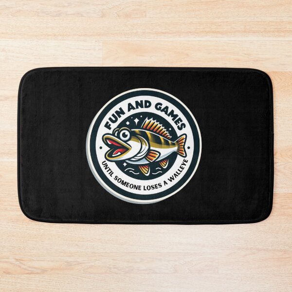 Item preview, Fun and Games Until Someone Loses a Walleye Funny Gift for Fisherman designed and sold by Azrora.