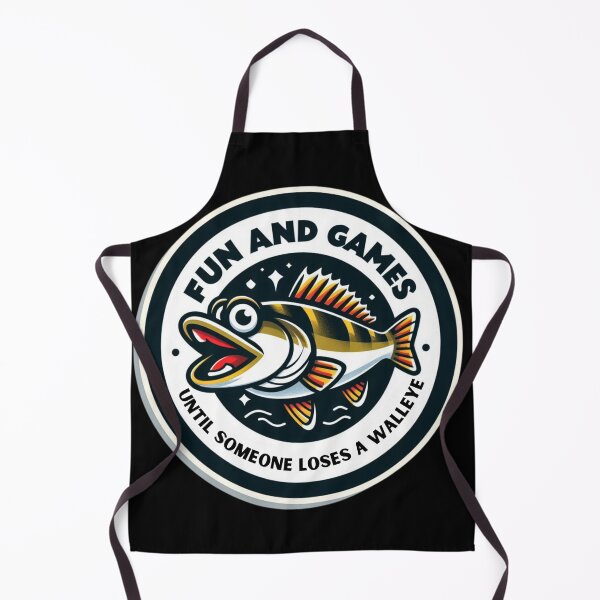 Item preview, Fun and Games Until Someone Loses a Walleye Funny Gift for Fisherman designed and sold by Azrora.