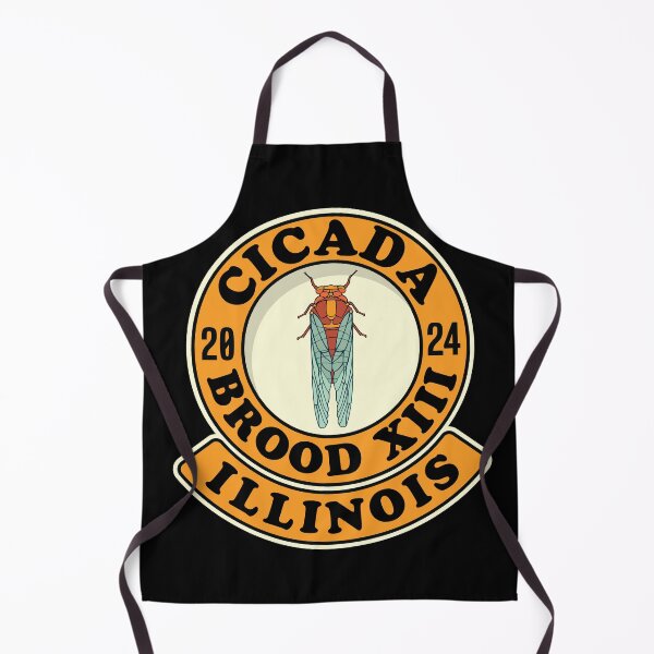 Item preview, Cicada Brood XIII Illinois 2024 Cicada Hatch designed and sold by Huhnerdieb Apparel.