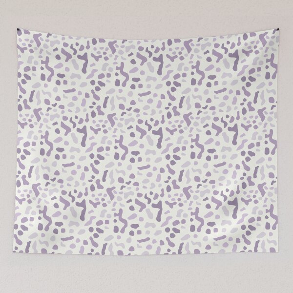 Item preview, SIMPLE ABSTRACT BOHO ANIMAL PASTEL LILAC MAUVE designed and sold by blomastudios.