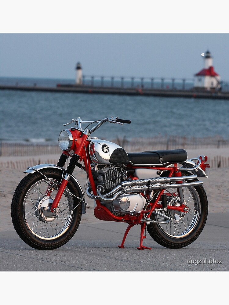 1962 Honda CL72 with Rare Alloy Fuel Tank