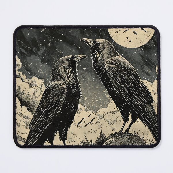Item preview, Moonlight Ravens designed and sold by OccultDreams.