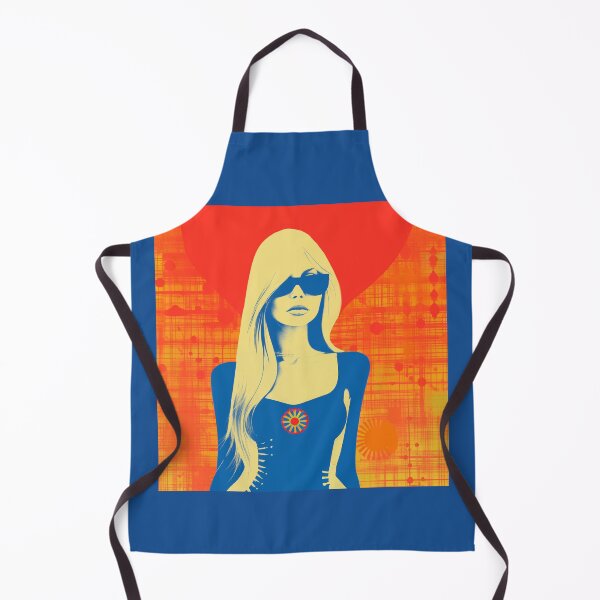 Item preview, Blonde Hippie Girl With Sunglasses designed and sold by CoolMantras.