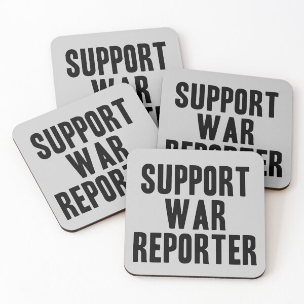 Item preview, Support War Reporter, Stand With Journalist designed and sold by abdelhak2005.