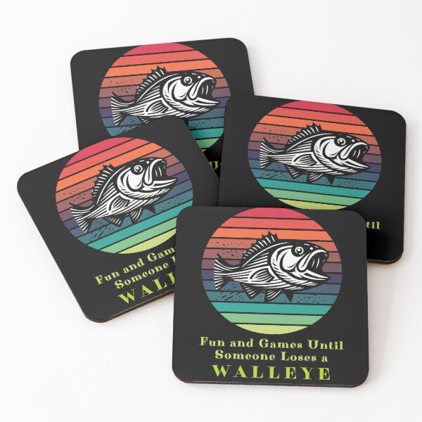 Item preview, Fun and Games Until Someone Loses a Walleye Funny Gift for Fisher designed and sold by Azrora.