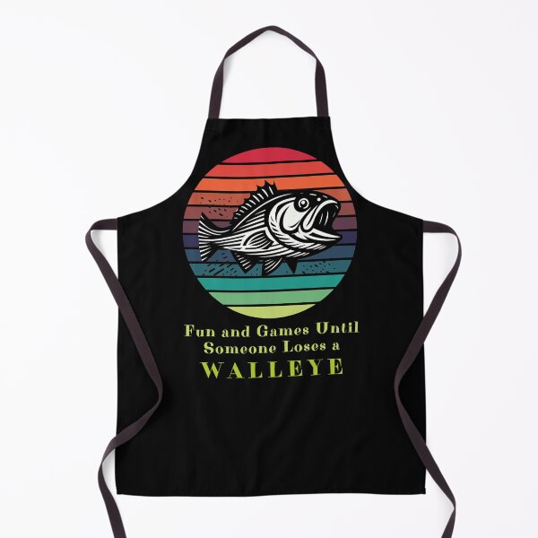 Item preview, Fun and Games Until Someone Loses a Walleye Funny Gift for Fisher designed and sold by Azrora.