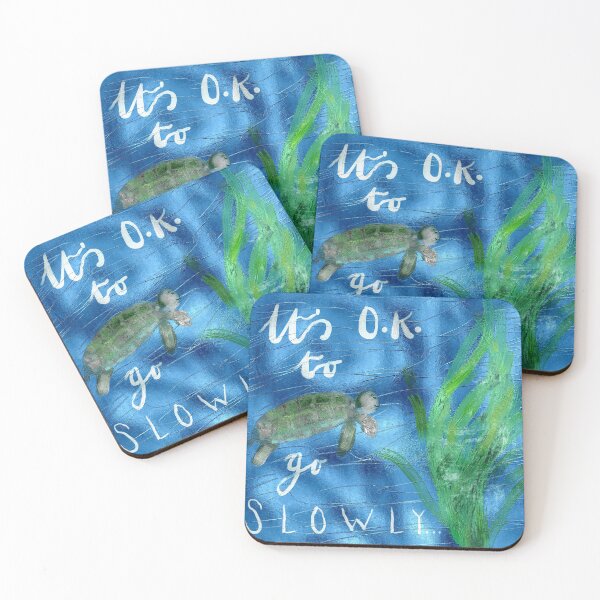 Item preview, It's OK to Go Slowly: Sea Turtle Inspiration designed and sold by Clare Walker.