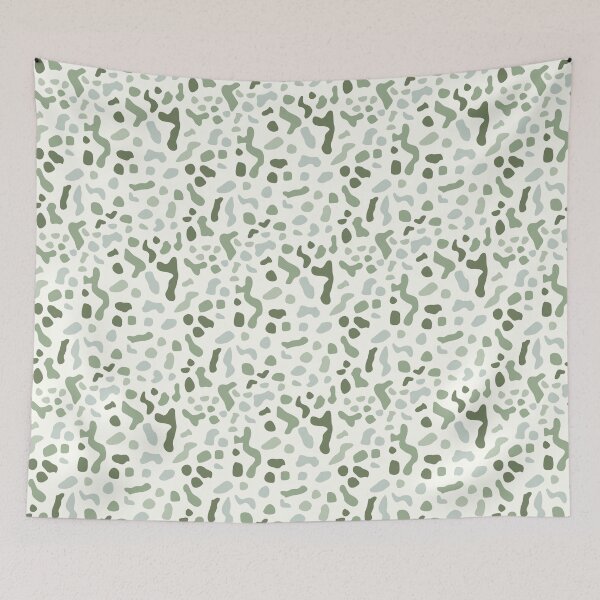 Item preview, SIMPLE ABSTRACT BOHO ANIMAL SAGE GREEN KHAKI EARHY designed and sold by blomastudios.