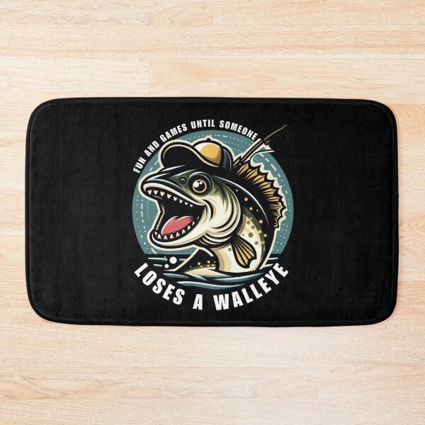 Item preview, Fun and Games Until Someone Loses a Walleye Funny Gift for Fisherman designed and sold by Azrora.