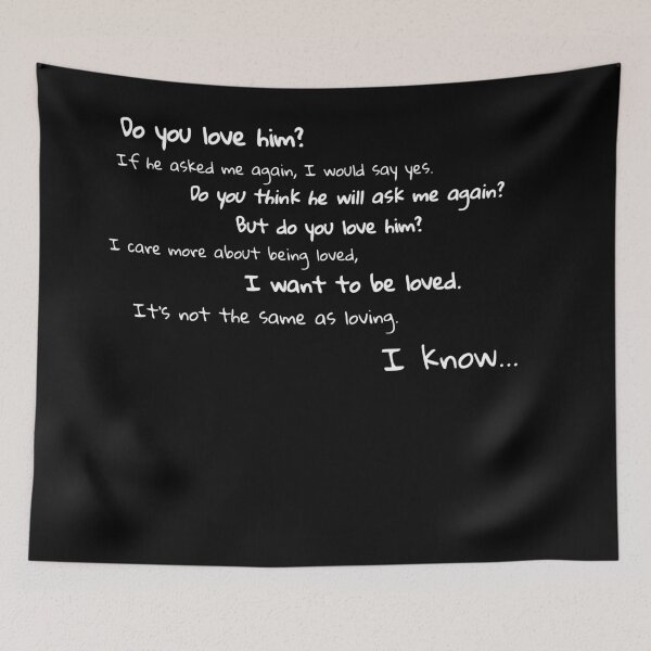 Item preview, Do you love him?  designed and sold by Lukasz Kobylka.