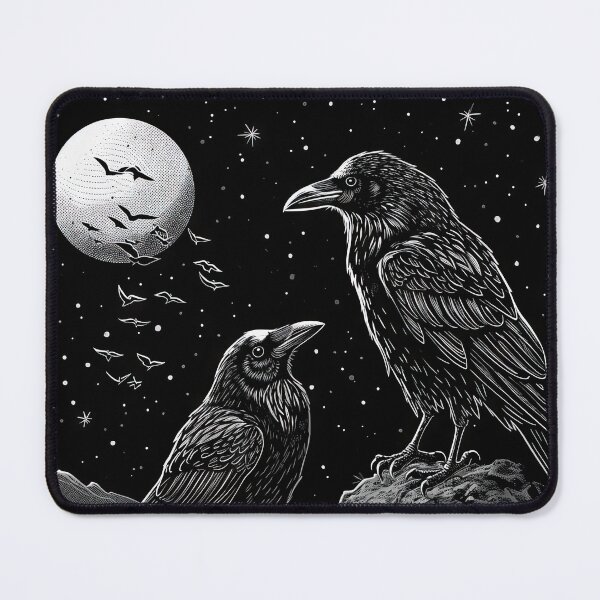 Item preview, Moonlight Ravens (Variation) designed and sold by OccultDreams.