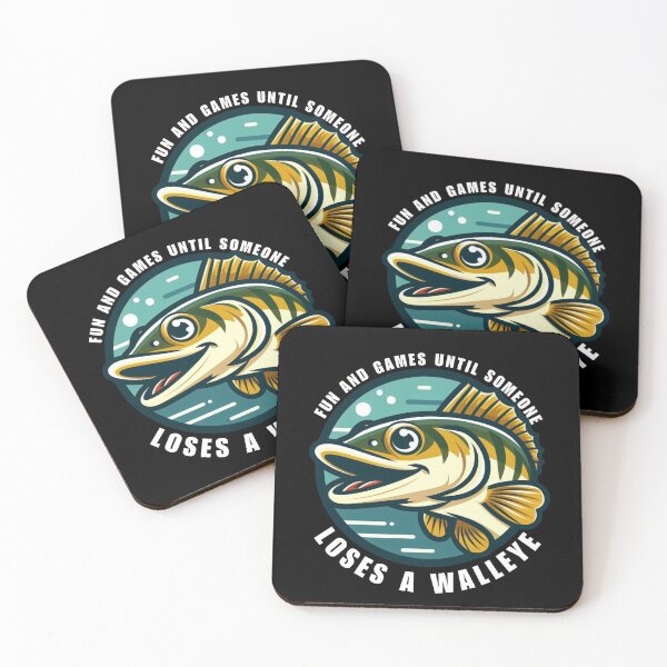 Item preview, Fun and Games Until Someone Loses a Walleye Funny Gift for Fisherman designed and sold by Azrora.