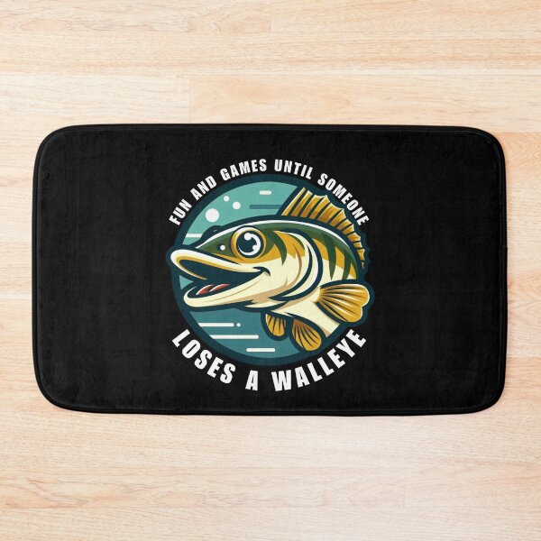 Item preview, Fun and Games Until Someone Loses a Walleye Funny Gift for Fisherman designed and sold by Azrora.