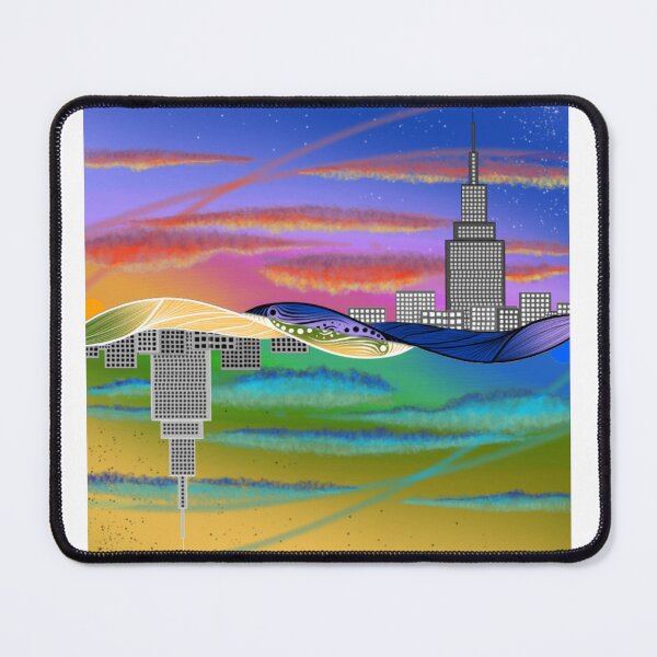 Item preview, Inverted City Sunset designed and sold by Zari13.