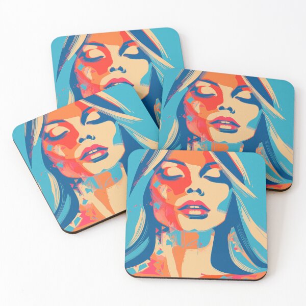 Item preview, Abstract Painted Girl designed and sold by CoolMantras.