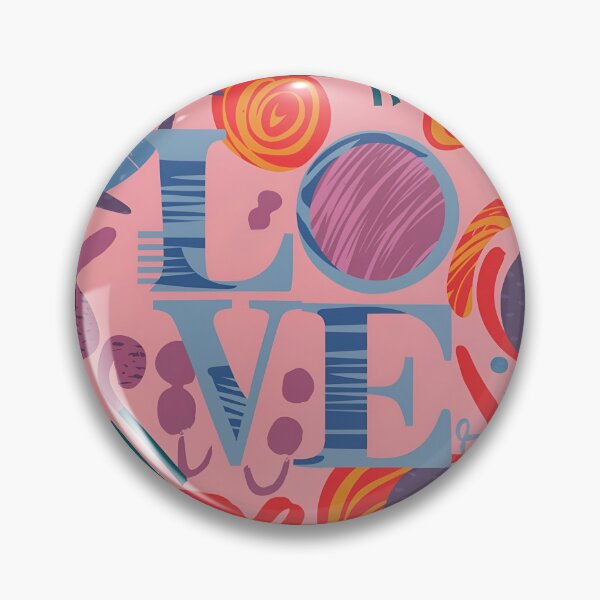 Item preview, Colorful LOVE pattern designed and sold by LuckyFamily.