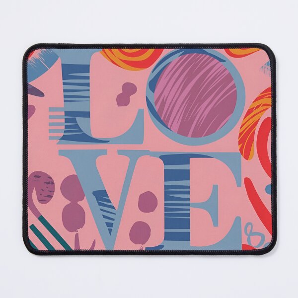 Item preview, Colorful LOVE pattern designed and sold by LuckyFamily.