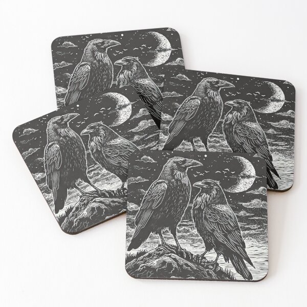 Item preview, Night Ravens designed and sold by OccultDreams.