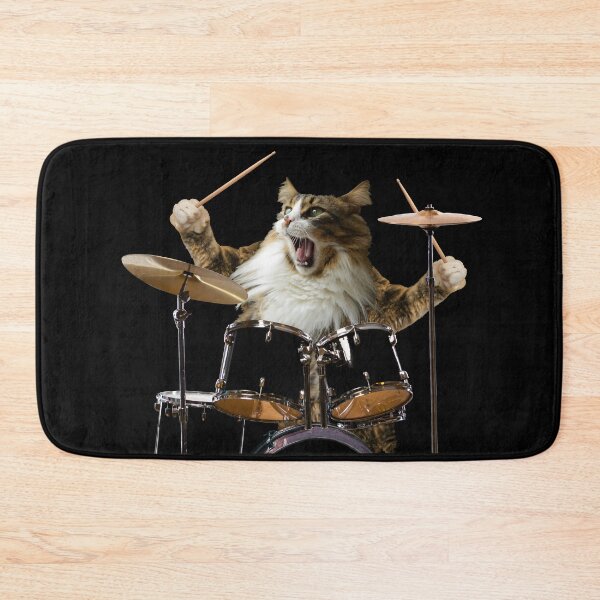 Item preview, CAT PLAYING THE DRUMS designed and sold by Danicus666.