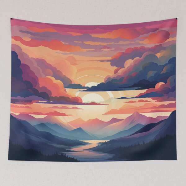 Item preview, Purple Mountains Majesty Sunset designed and sold by Tara Neal.
