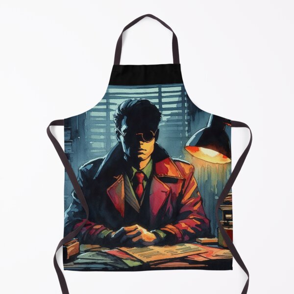 Item preview, Noir Vintage Private Detective [Watercolor] designed and sold by RESToRAPTOR.