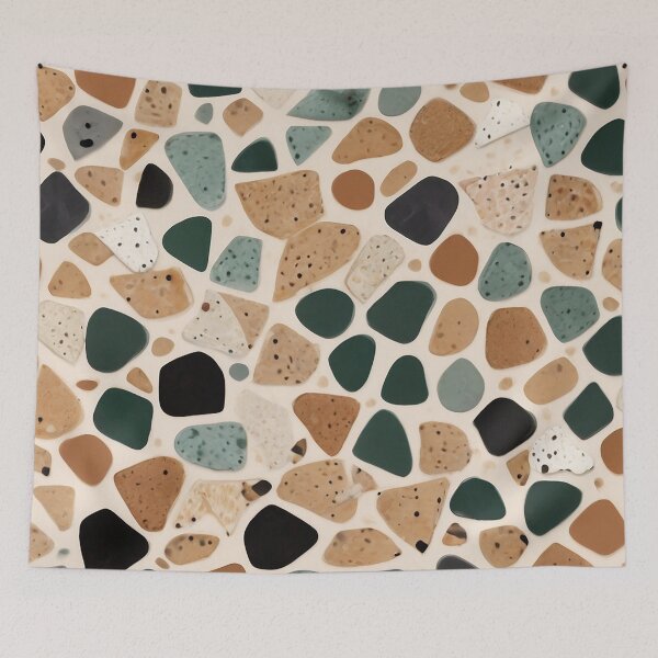 Item preview, Soft Hues in Paper Terrazzo designed and sold by lore-mipsum.