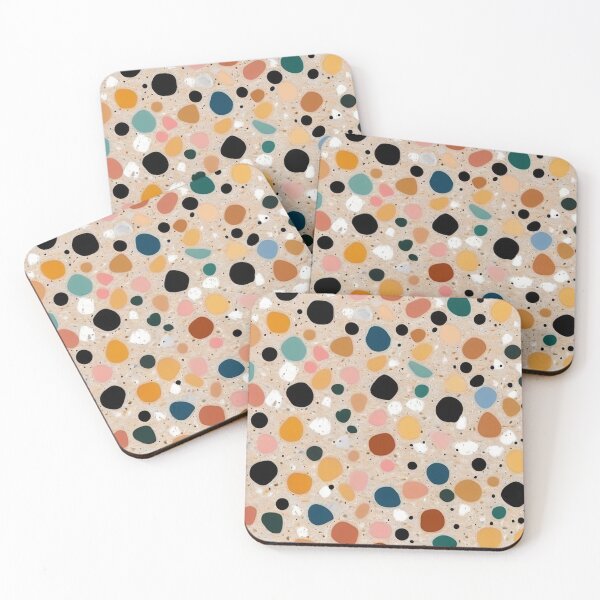 Item preview, Soothing Paper Terrazzo Patterns designed and sold by lore-mipsum.