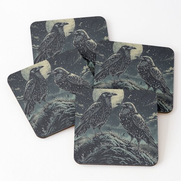 Item preview, Night Ravens (Variation) designed and sold by OccultDreams.