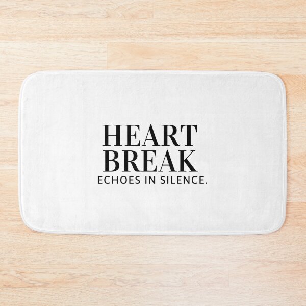 Item preview, Heart Break Echoes In Silence. designed and sold by Bananobanini.