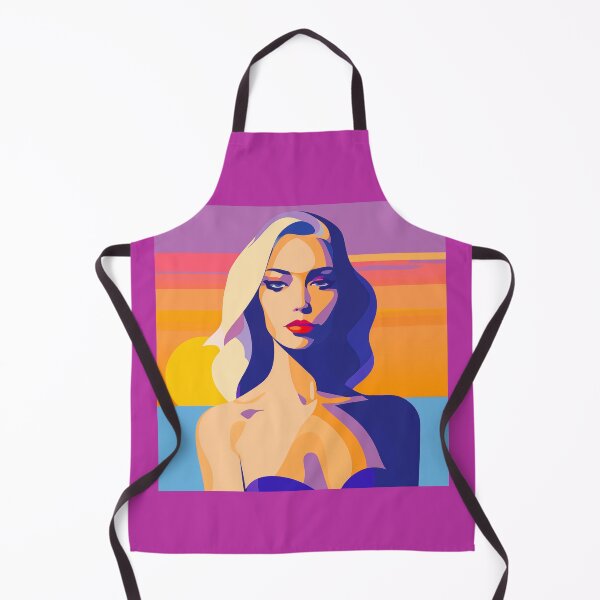 Item preview, Abstract Sunset Blonde Lady designed and sold by CoolMantras.