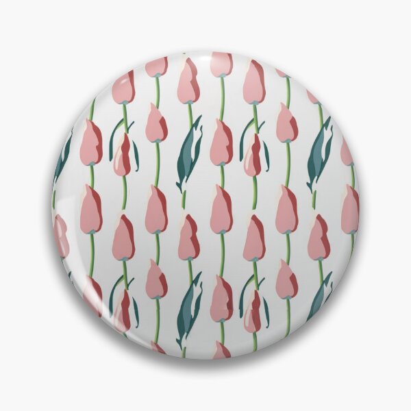 Item preview, Watercolor Minimal Tulip Flowers ; Floral Pattern designed and sold by PatternInArt.