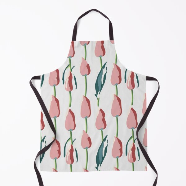 Item preview, Watercolor Minimal Tulip Flowers ; Floral Pattern designed and sold by PatternInArt.