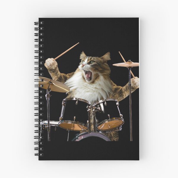 Item preview, CAT PLAYING THE DRUMS designed and sold by Danicus666.
