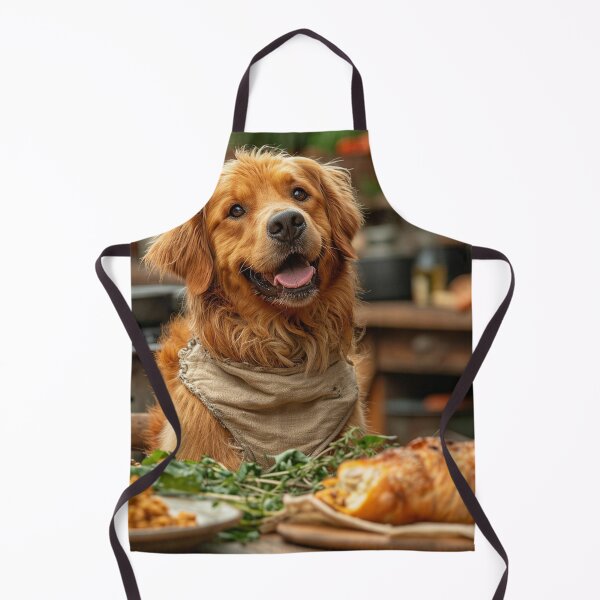 Item preview,  A well-dressed dog having a fancy dinner designed and sold by Emre Karaarslan.