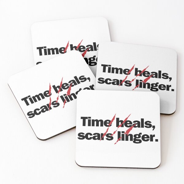 Item preview, Time heals, scars linger. designed and sold by Bananobanini.