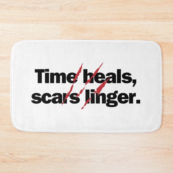 Item preview, Time heals, scars linger. designed and sold by Bananobanini.