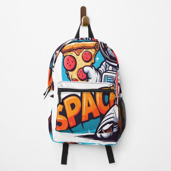 Item preview, Astronaut Cat Space Snack Funny Pizza designed and sold by KitonicTees.