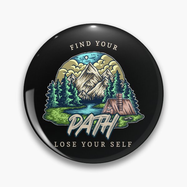 Item preview, Find Your Path Lose Your Self designed and sold by FlyPrintShop.