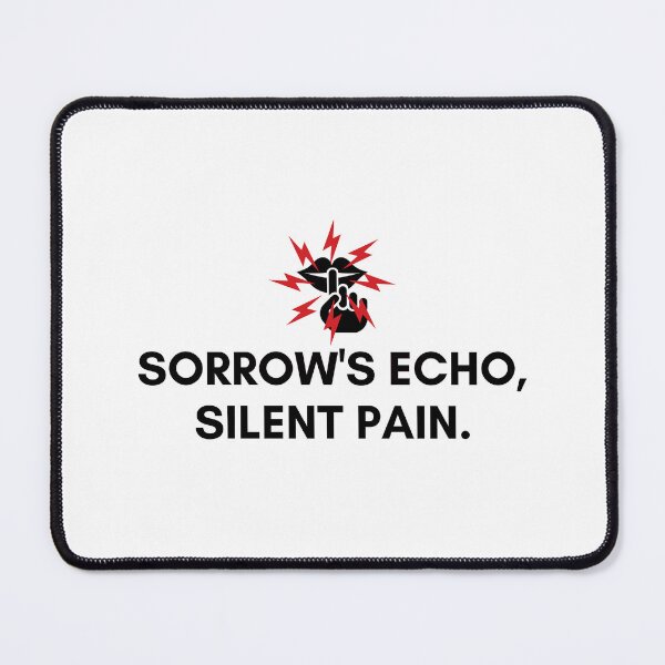 Item preview, Sorrow's echo, silent pain. designed and sold by Bananobanini.