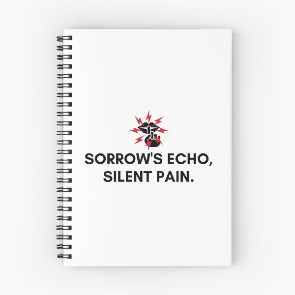 Item preview, Sorrow's echo, silent pain. designed and sold by Bananobanini.