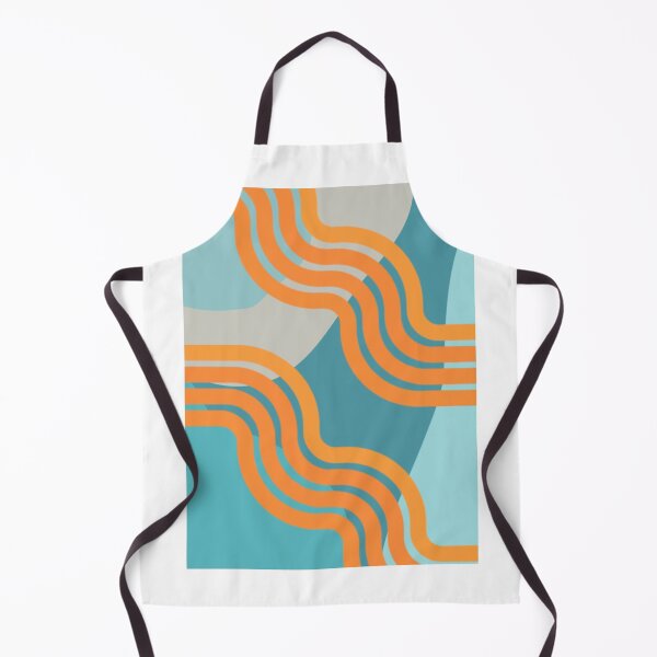 Item preview, Cool Color Background with Orange Foreground Abstract Design designed and sold by CarefulCreation.