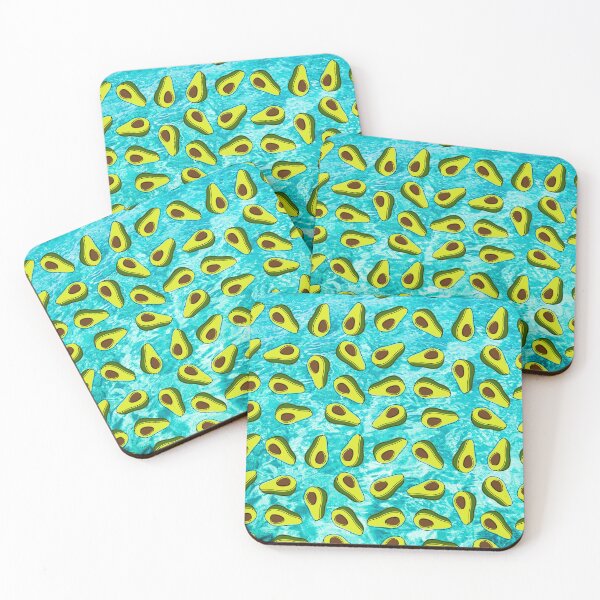 Item preview, Avocado in blue designed and sold by Anisha  Vaz.