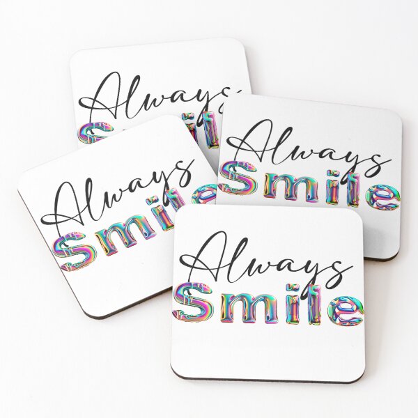 Item preview, Typography always smile designed and sold by Naymar Hernandez.