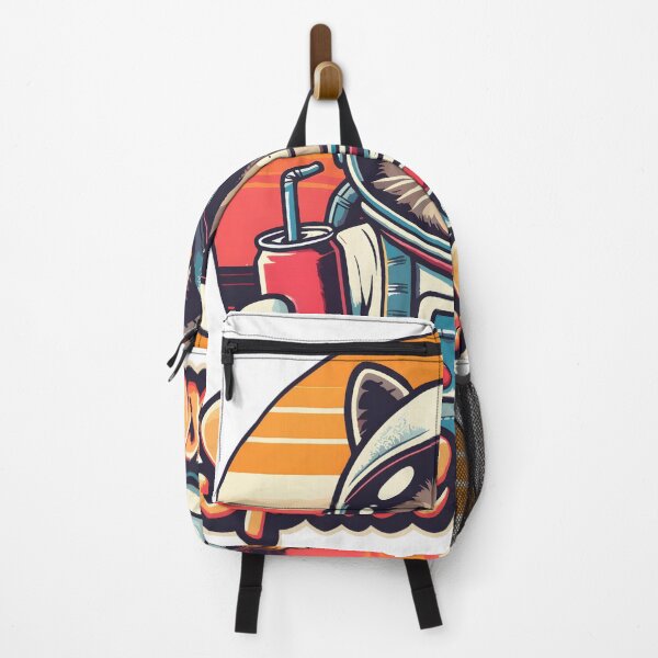 Item preview, Astronaut Cat Space Snack Vintage Pizza designed and sold by KitonicTees.