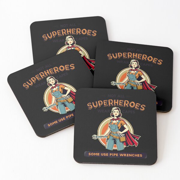 Item preview, Empowered Female Plumber - Superhero designed and sold by HarmonyShop.
