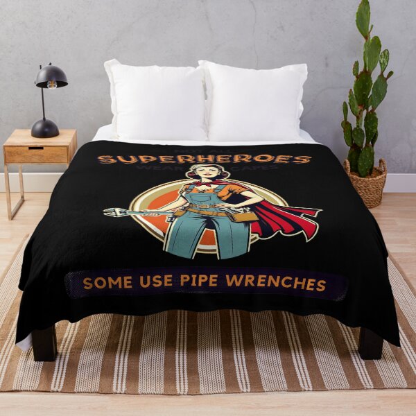 Item preview, Empowered Female Plumber - Superhero designed and sold by HarmonyShop.