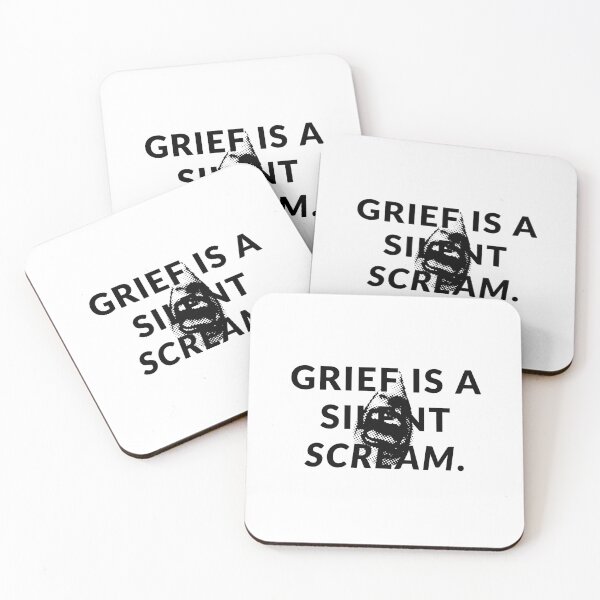 Item preview, Grief is a silent scream. designed and sold by Bananobanini.