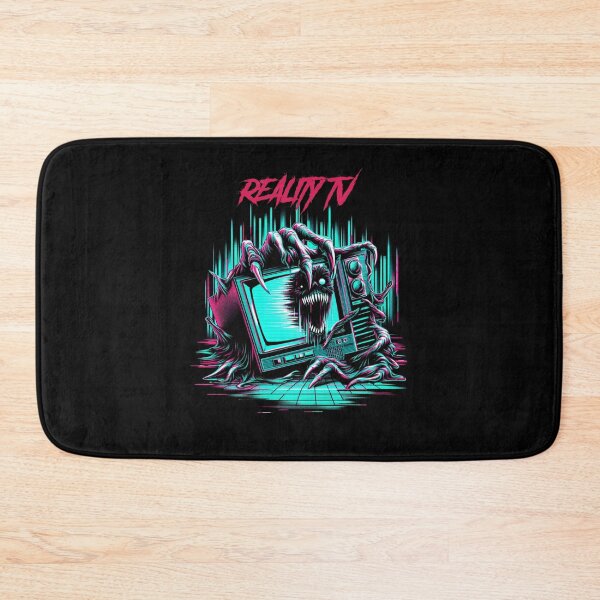 Item preview, Reality TV monster Synthwave Cyberpunk designed and sold by GlitchGrotesque.