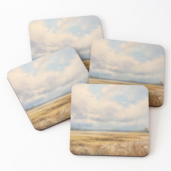 Item preview, Wildflower Meadow Vintage Oil Painting Style designed and sold by masonhandmadeuk.
