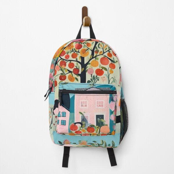 Item preview, Folk Art Orchard Village  designed and sold by Neika Shimm Designs.